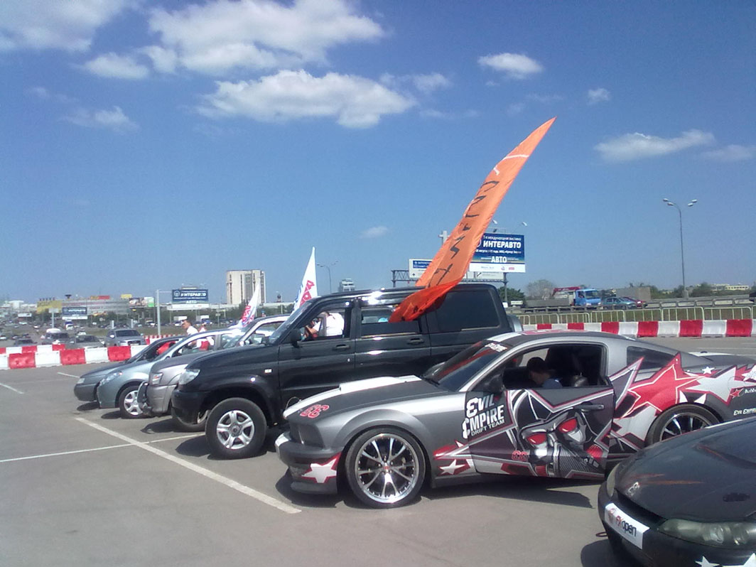 За безопасность дорог. Экстрим Драйв участник акции в честь 75-летия ГАИ